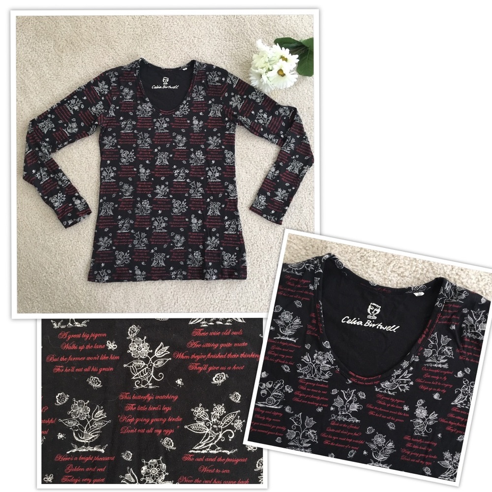 Uniqlo x Celia Birtwell✨Long Sleeve T-shirt